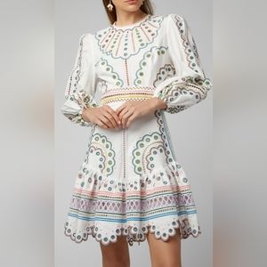 Zimmermann Peggy Linen short dress size 0